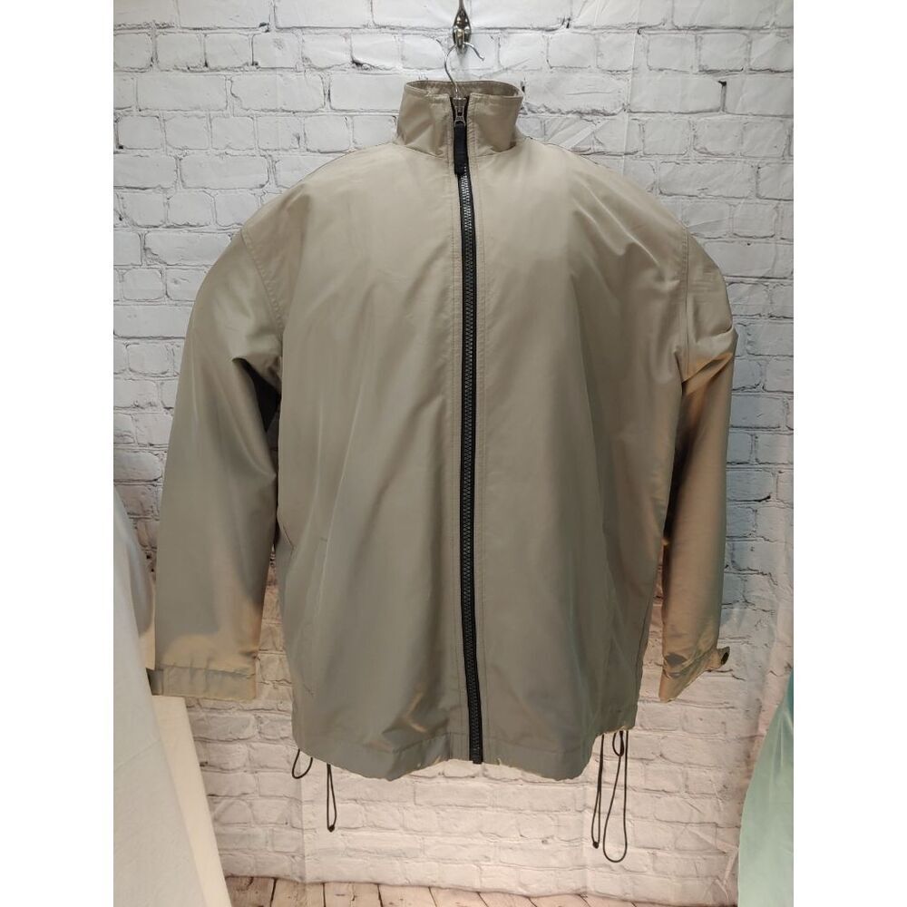 Old Navy Mens Size Large Beige Windbreaker Jacket.